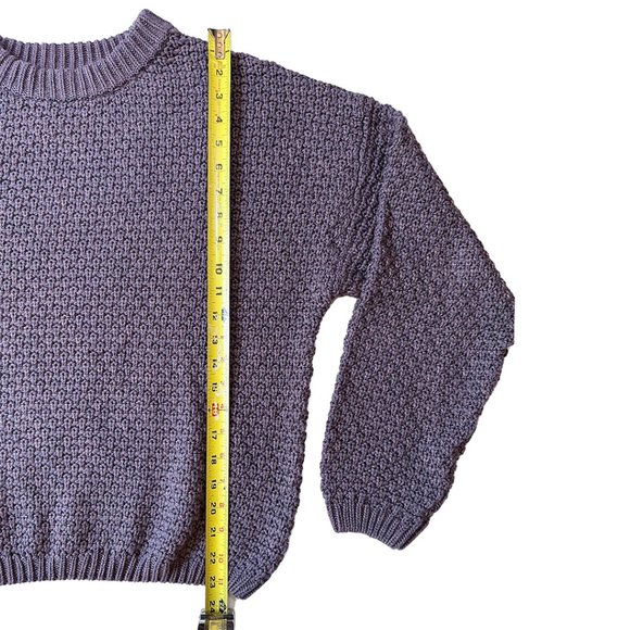 Universal Thread Knit Purple Sweater (Size L) - Picture 3 of 8